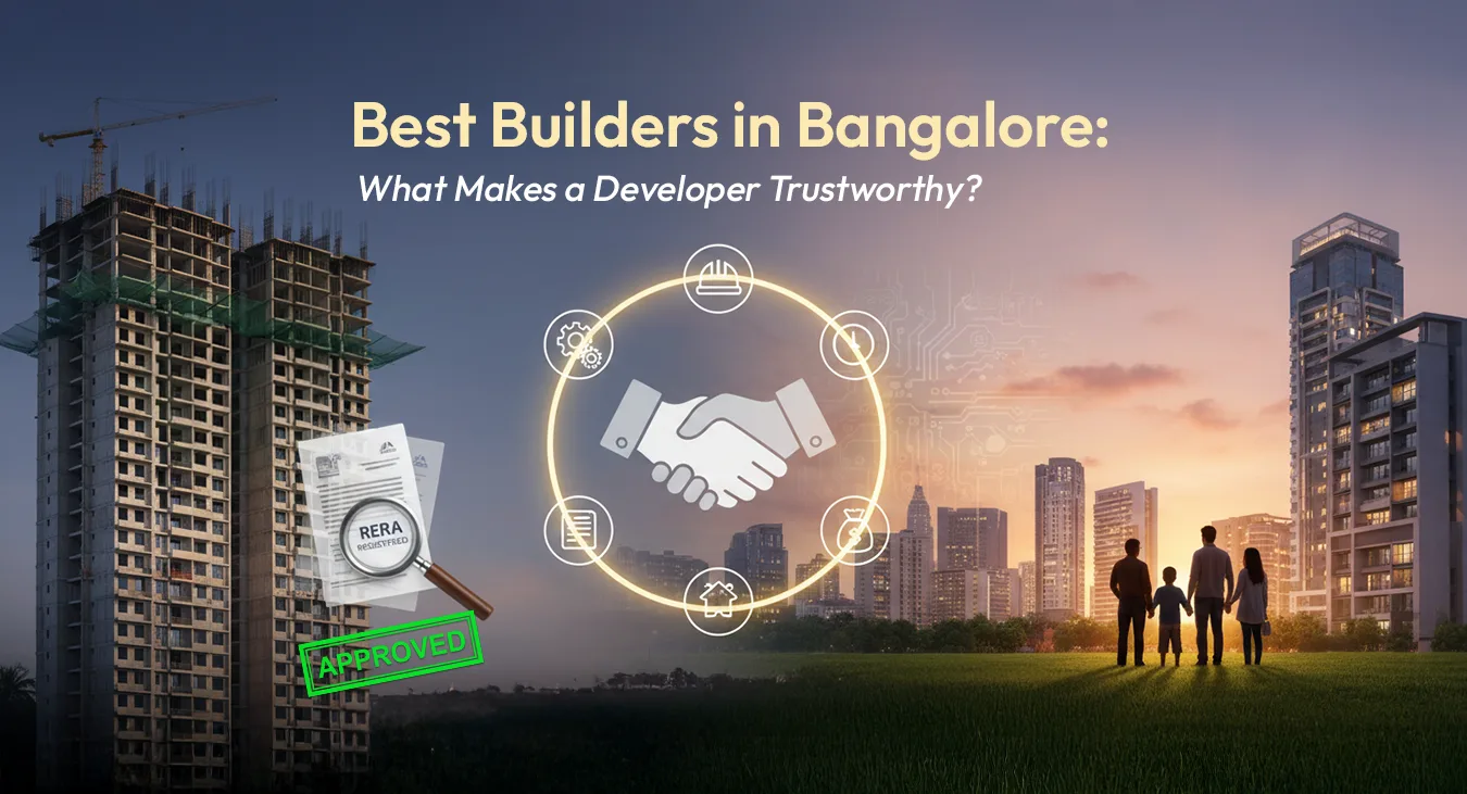 Best builders in Bangalore evaluated on trust, construction quality, and project delivery