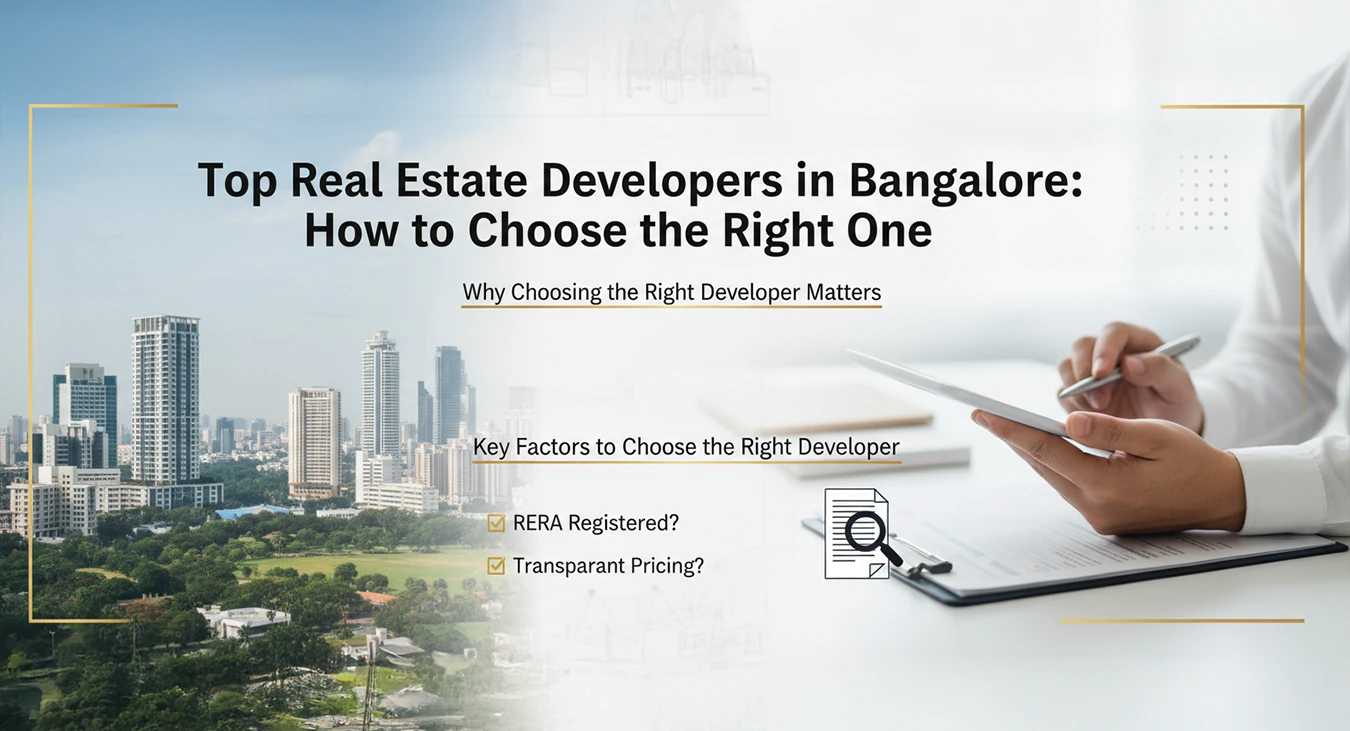 Best builders in Bangalore evaluated on trust, construction quality, and project delivery